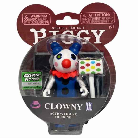 Roblox Piggy Clowny Series 1 Action Figure DLC - Picture 1 of 7